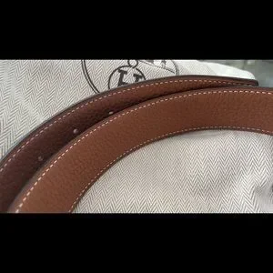 Hermes | Accessories | Leather Belt Strap 32mm Veau 35 Togo  display picture 1